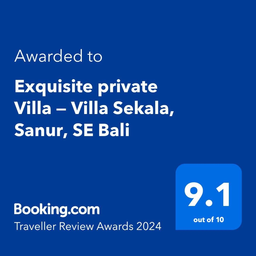 Exquisite private Villa — Villa Sekala, Sanur, SE Bali Esterno foto
